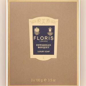 Floris London Edwardian Bouquet Luxury Soap 3-Pack